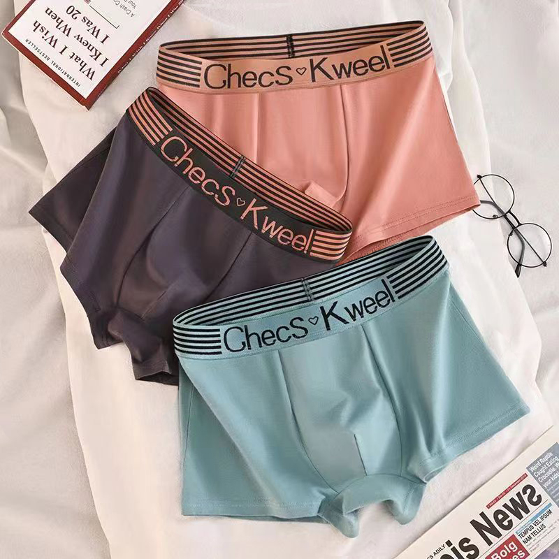 Multi Pack Underwear - 3Pcs männer Boxer Shorts Baumwolle Unterwäsche