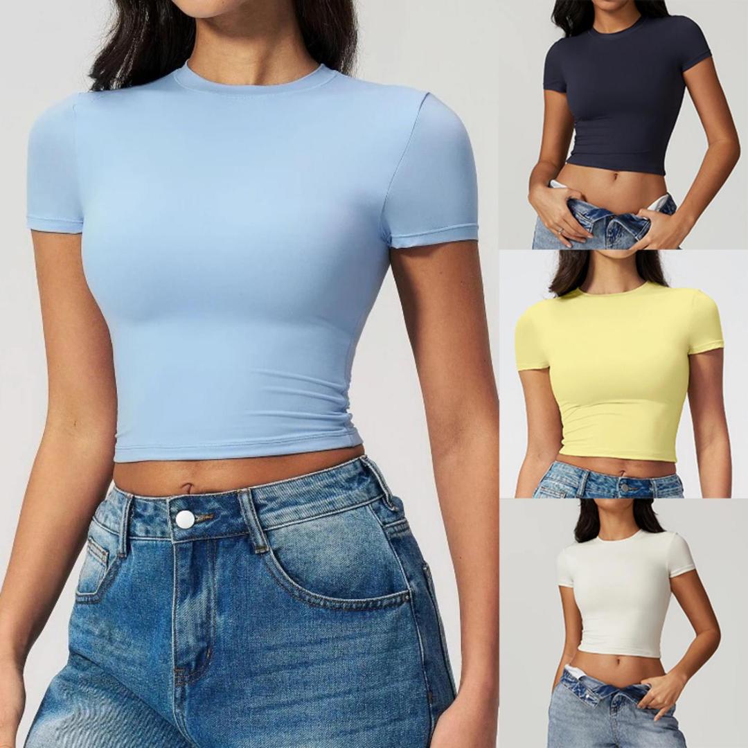T Shirt Tight Fit - Ein eng anliegendes Sport-T-Shirt für Damen,